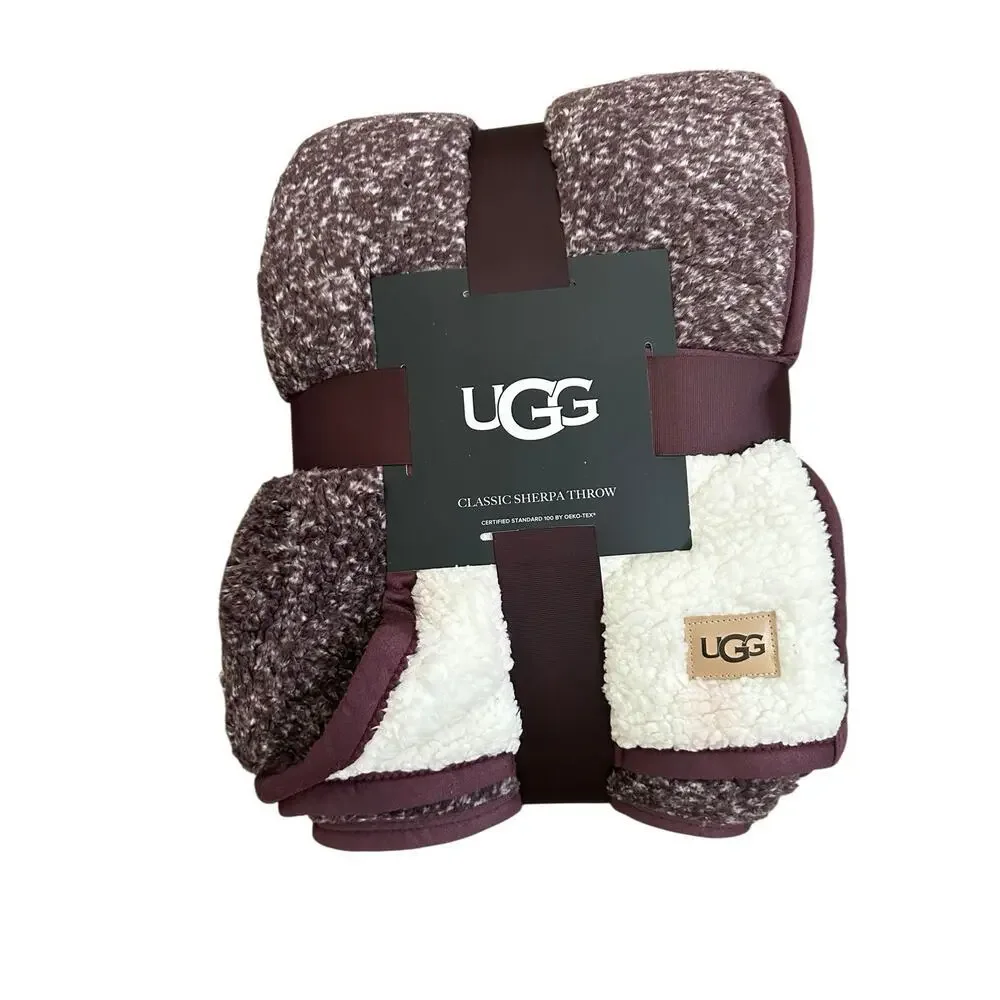 UGG Melange Sherpa Throw 50